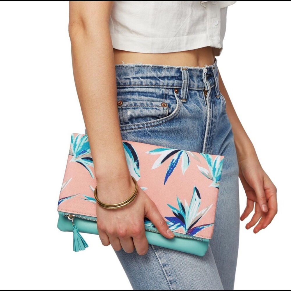 Rachel Pally reversible clutch